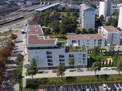 * * * PROVISIONSFREI * * * Neues Zuhause in Top-Lage: Moderne 3-Zimmer Wohnung mit Balkon und Tiefgarage in Wels