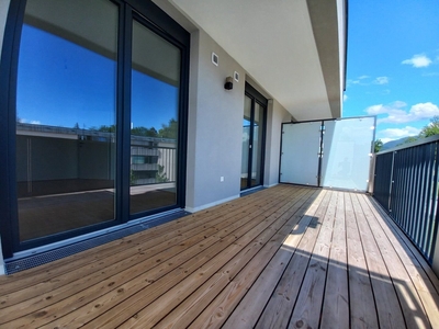 Neubau 2 Zimmer Wohnung mit sonnigem Balkon in Morzg