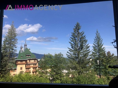 WALDHOF, Semmering-Kurort, gepflegte 1-1/2 Zimmer Eigentums-Wohnung, Loggia mit Top-Panorama-Bergblick auf Südbahnhotel