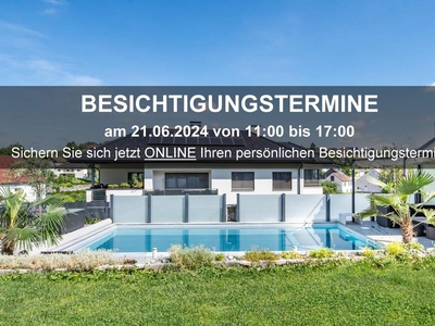 Traumhafte Wohnung mit riesigem Privatgarten, Pool und Photovoltaikanlage