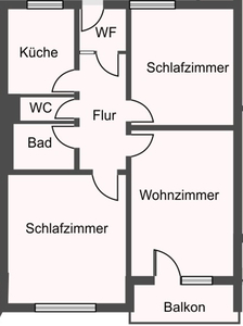 3 Zimmer-Wohnung (Top W19)