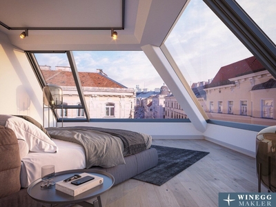 Dachgeschosstraum mit exklusiver Ausstattung | 2-Zimmer mit großem Balkon | ESSENZ NO. 1 - Die neue Avantgarde des Wohnens