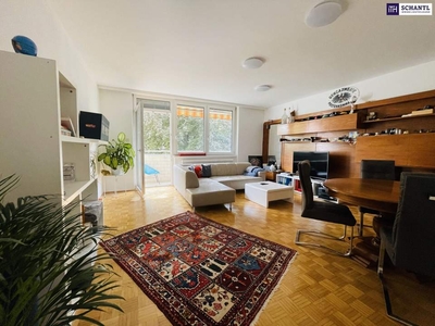 WOHNTRAUM - Zentrale, super aufgeteilte 80m² Wohnung mit Sonnenbalkon zu verkaufen! 3-Zimmer! Perfekt für eine WG oder klein Familie geeignet!