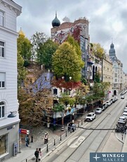 Hübsche 2-Zimmer Wohnung mit Blick auf das Hundertwasserhaus!