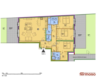 seltene Gelegenheit - Innenstadt Wohnung mit riesigem Garten (255m²!!!)