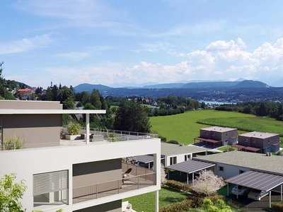 Velden HILLS! Bezugsfertige 3-Zimmer-Wohnung mit Bergblick