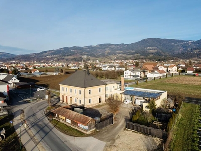 Ca. 50 Meter vom Bahnhof entfernt: Wohn- und Gewerbeobjekt mit viel Potenzial in St. Stefan