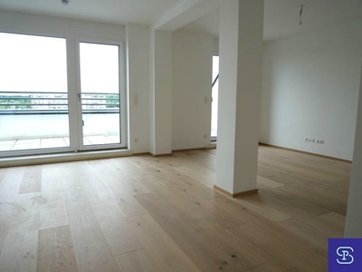 Provisionsfrei: 43m² DG-Erstbezug + 11,5m² Terrasse mit Einbauküche - 1140 Wien