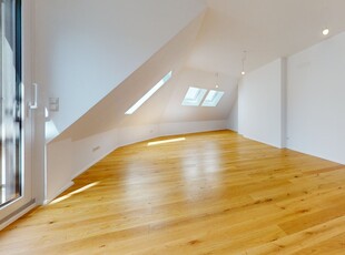 First occupancy! Modern penthouse flat with open space in a quiet location