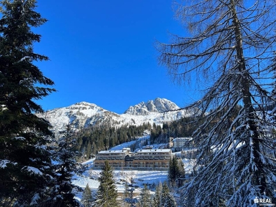 Ferientraum am Nassfeld - Blick auf die Skipiste