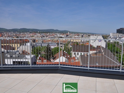 PANORAMA ROOF TOP TERRASSEN MIT ATEMBERAUBENDEN WIENBLICK! - JETZT ZUSCHLAGEN