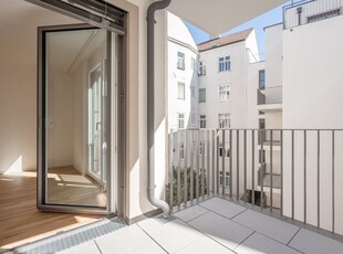 ASG IV-Qualitatives Wohnen in urbaner Lage: hochwertiger 2-Zimmer ERSTBEZUG mit BALKON! Provisionsfrei!