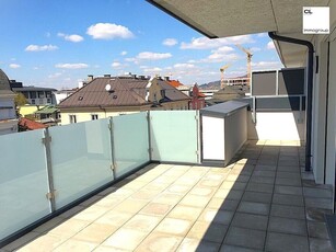 Sehr helle, sonnige, schöne und zentral gelegene Neubau-Terrassenwohnung in Schallmoos, nahe Andräviertel (Salzburg Stadt)