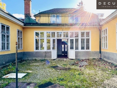 EINMALIGE HISTORISCHE STADTVILLA MIT PARKÄHNLICHEM GARTEN IM HERZEN DÖBLINGS ZU VERKAUFEN - HAUSGARTEN VOM ARCHITEKTEN ESCH