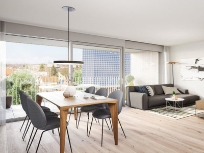 In einem charmanten Rheintalhausstil - 5 Zimmer Terrassenwohnung B02 / AUCH ALS FERIENWOHNUNG