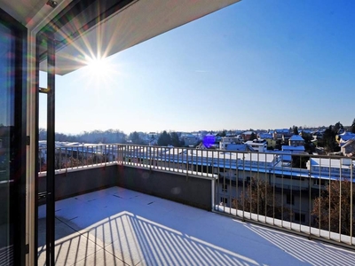 Stadtgrenze zu Leonding: Terrassenwohnung in exklusiver Linzer Grünlage - Erstbezug