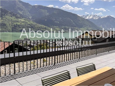 Luxus Wohnung mit 2 SZ und großer Terrasse und 100% Seeblick in Zell am See! Touristische Vermietung