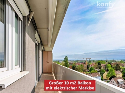 3-Zimmer-Wohnung inklusive Sanierungspaket, Balkon mit Fernsicht! Jetzt besichtigen und Böden, Fliesen und Türen vor Bezug frei wählen!