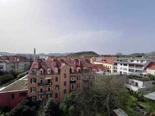 3-Zimmer Dachgeschosswohnung mit Schlossbergblick