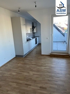 ERSTBEZUG!! Attraktive 2-Zimmer Dachgeschosswohnung mit Terrasse nahe U1