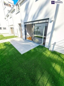 Familien - HIT! Cooles Townhouse mit Garten! Ideale Raumaufteilung + Erdwärme + Absolute Ruhelage + Tiefgarage + Ideale Süd Ausrichtung! Nachhaltig und zukunftssicher investiert!