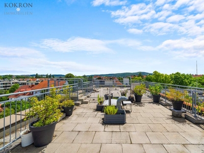 Lassen Sie Ihren Traum wahr werden! Sonnenterrasse, Dachterrasse mit 360 Grad View, KFZ-Stellplatz uvm.