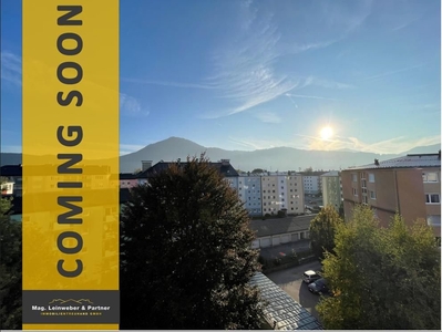 Sonnige Single-Wohnung mit großem Balkon und traumhaften Blick in den Park und Gaisberg in zentraler Lage in Salzburg / Mascagnigasse -BIETERVERFAHREN