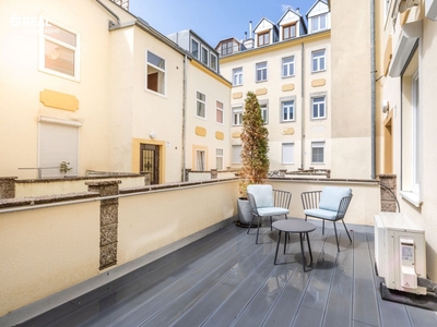 Starteigentum, 1 Zimmer + 17 m² Terrasse