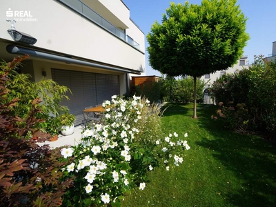 Exklusive Erdgeschosswohnung mit Eigengarten in Krems - modern, geräumig und perfekt ausgestattet