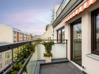 WEBGASSE II TERRASSE II 4 ZIMMER WOHNUNG IM 6. STOCK II 2 BÄDER II TOP LAGE NÄHE MARIAHILFER STRASSE II ERSTBEZUG