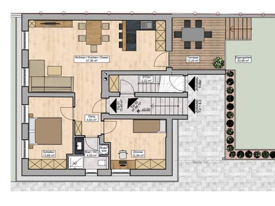 Erstbezug nach Sanierung: Exklusive Mietwohnung (73m²) mit Terrasse, Garten und Carports in Fürstenfeld!