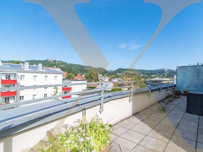 Großzügige 3-Zimmer-Wohnung samt großzügiger Dachterrasse mit Pöstlingbergblick zu vermieten!