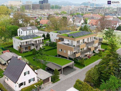 Ein cooles modernes Penthouse zum Träumen & Genießen - riesige Sonnenterrasse mit Blick ins Grüne - sehr gute Verkehrsanbindung - PREISREDUKTION von insgesamt 2,3 % beim Ankauf einer Wohnung!