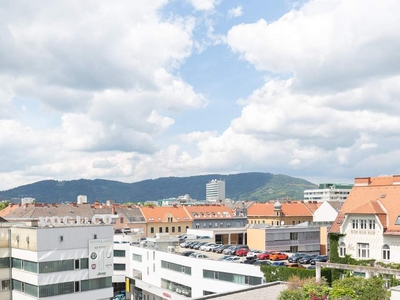 Über den Dächern von Graz: Sinnvoll aufgeteilte 3-Zimmer-Wohnung in 8010