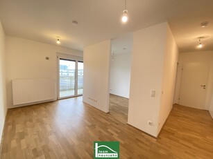 LEO 131 - Moderne 2,5-Zimmer Wohnung mit Grünblick zum Sportplatz! Anbindung zu U6 und S-Bahn Floridsdorf sowie Siemensstraße Bahnhof