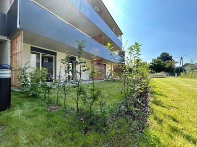 2-Zimmer NEUBAU(T)RAUM mit Terrasse, Garten und Garagenplatz in Straßgang!