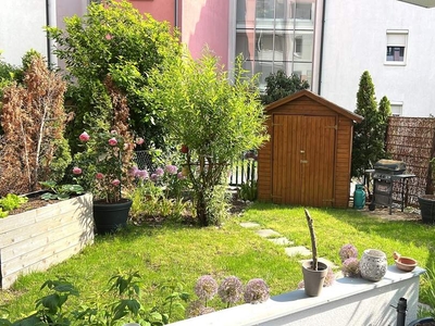 Welch herrliche 3-Zimmer-Wohnung mit 80 m² Garten/Terrasse. Leistbar und genial!