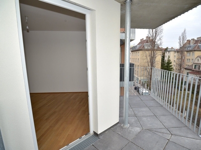 Bezugsfertig! Optimierte 3-Zimmer-Wohnung im Erstbezug mit Balkon und Loggia!