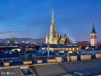 Lichtdurchflutetes LUXUS-Penthouse mit POOL und einzigartigen Ausblick im ZENTRUM von WIEN...