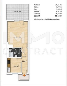 SCHÖNE GARCONNIERE NÄCHST LKH MIT PARKPLATZ + TERRASSE AM FUSSE DES RUCKERLBERGES