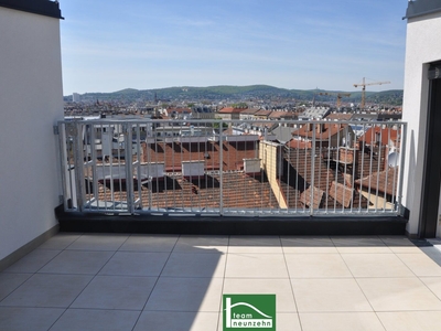 PANORAMA ROOF TOP TERRASSEN MIT ATEMBERAUBENDEN WIENBLICK! - JETZT ZUSCHLAGEN