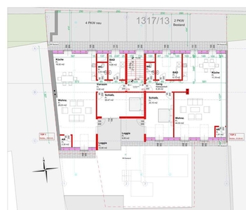 Genehmigter Dachboden Ausbau mit zwei großen Wohnungen Inkl. Parkplätze