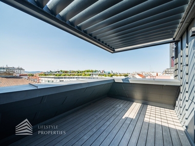 Erstbezug! Exklusive 3-Zimmer Maisonette Wohnung mit Dachterrasse, Nähe Donaukanal