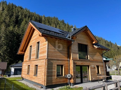 NEUWERTIGES HOLZHAUS IN NATURIDYLLE