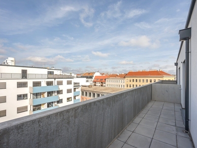 Hofruhelage: Hochwertiger 2-Zimmer-Erstbezug mit Balkon