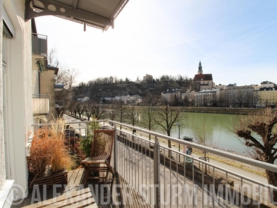 RIVERSIDE | 5 Zi.-Altbauwohnung an der Salzach