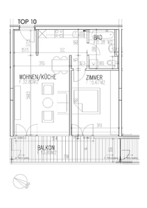 2-Zimmer Wohnung in zentraler Lage