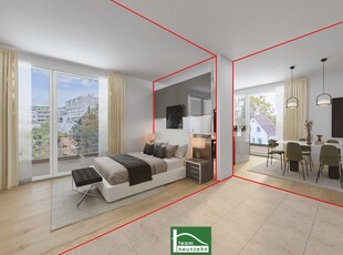 Gotthelf Living - Hochwertige Erstbezugswohnung mit großem Südwest-Balkon und Klima bei der U2 Aspernstraße - PROVISIONSFREI!