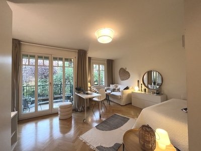 1-Zimmer Wohnung mit traumhaften Balkon und Blick ins Grüne