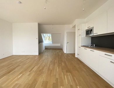 Einzigartige 2-Zimmer-Wohnung mit 17 m² Dachterrasse | LEO19 | Top 1.18 | ab sofort beziehbar